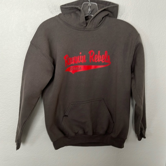 GILDAN HEAVY BLEND JUNIOR SWEATSHIRT SIZE L GREAT CONDITION - Picture 1 of 5